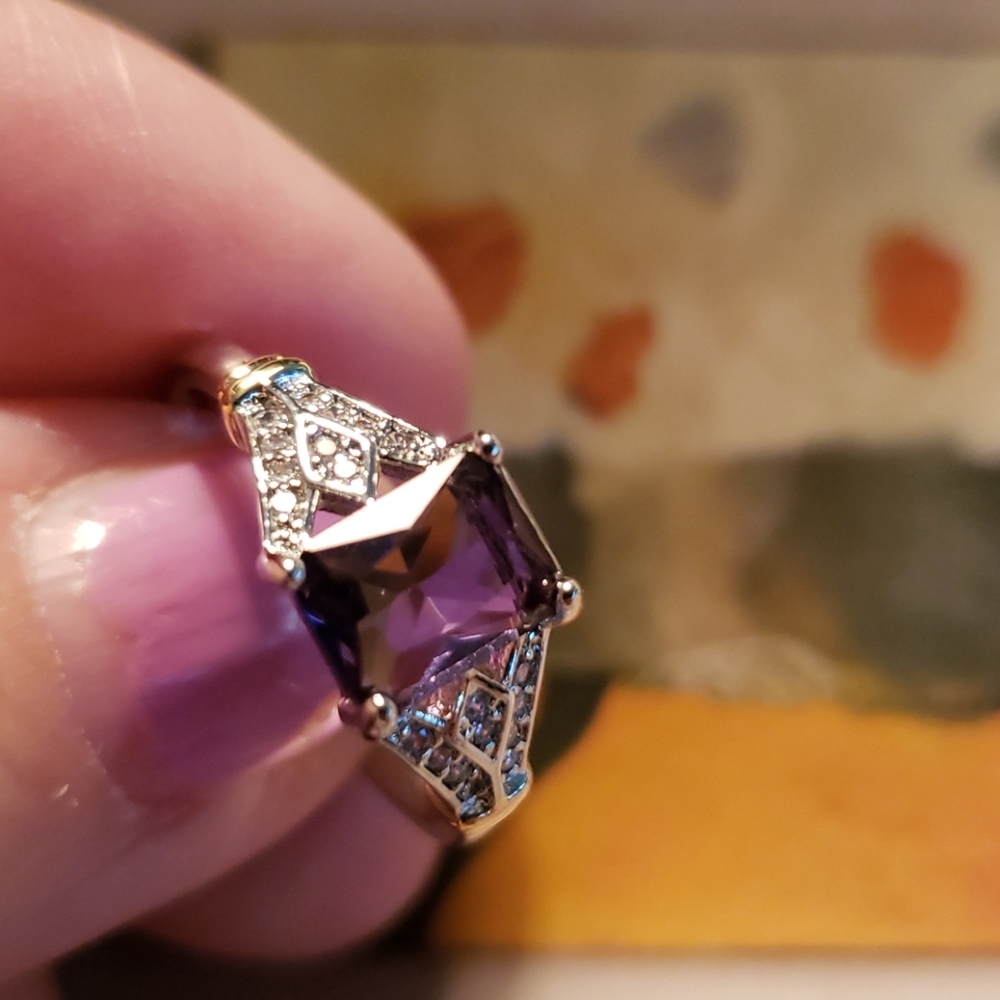 Amethyst ring - 8